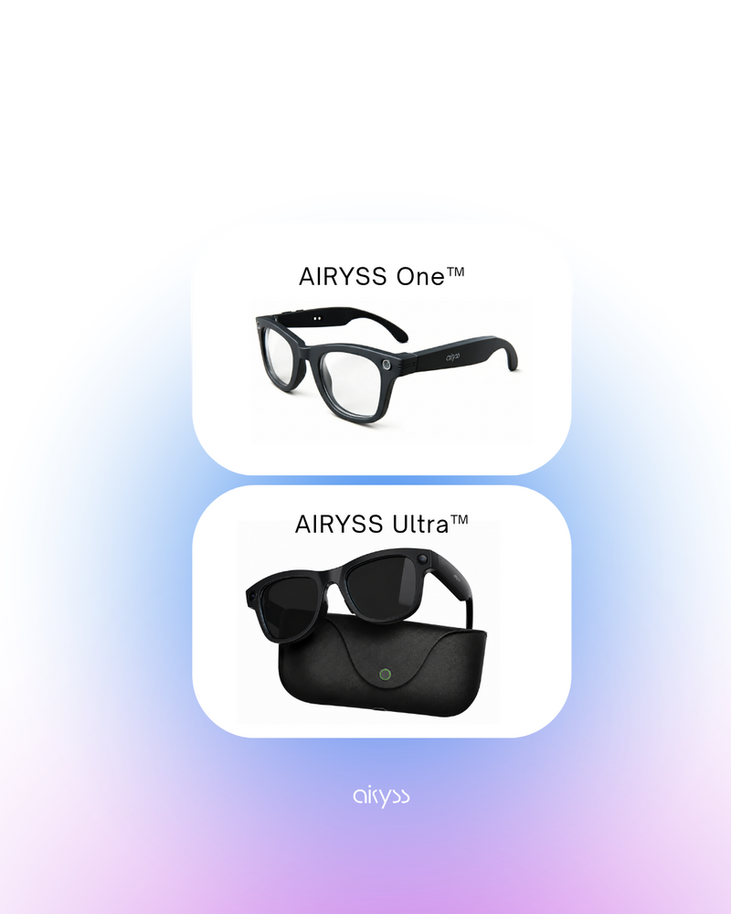 Choose your glasses. One or Ultra.